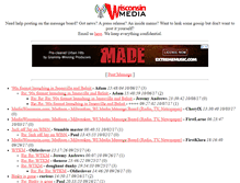 Tablet Screenshot of madisonradio.com